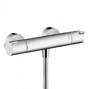 Hansgrohe Hansgrohe Ecostat Thermostatic Exposed Bath Shower Valve - Chrome