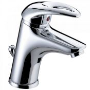 Bristan Java Basin Mixer with Clicker Waste - Chrome