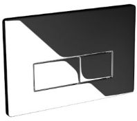 Saneux Saneux Flushe 2.0 Square Flush Plate - Chrome