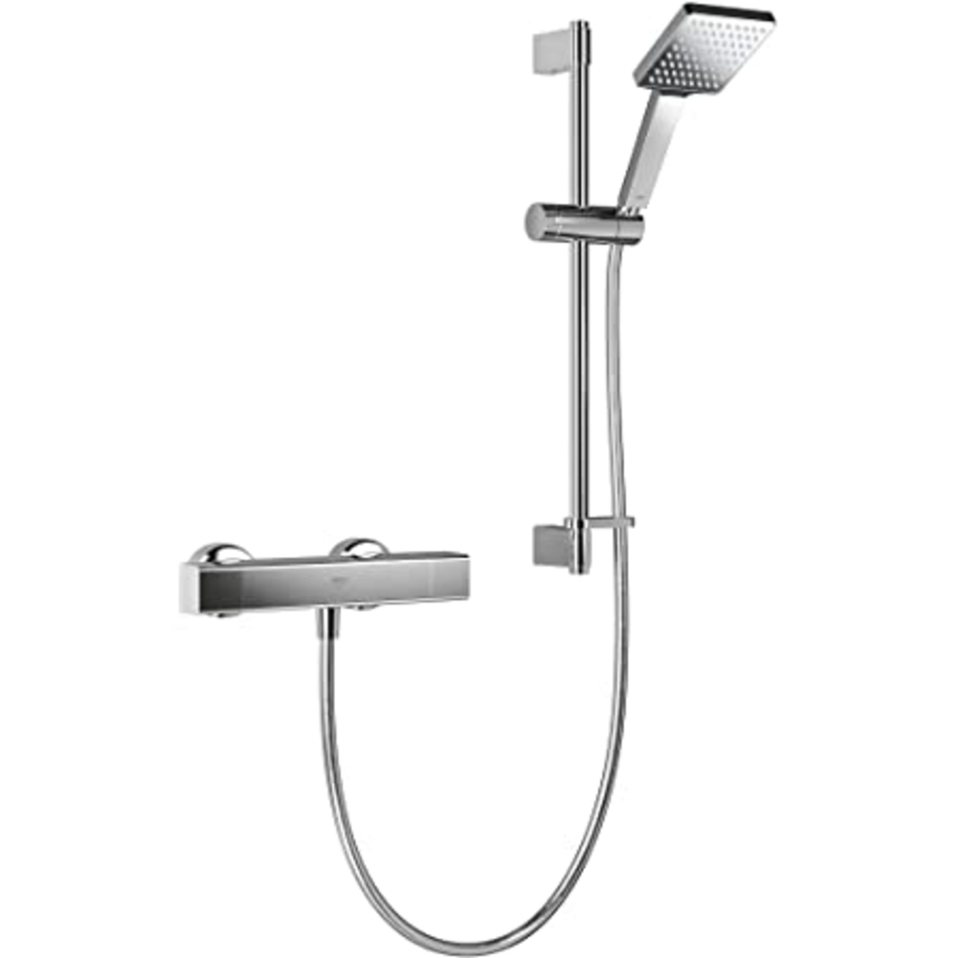 Mira Honesty EV Thermostatic Bar Mixer Shower Chrome