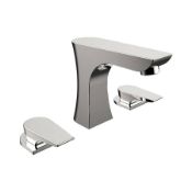 Bristan Hourglass 3 Hole Bath Filler Tap - Chrome