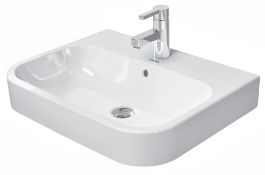 Duravit Happy D.2 Above Counter Ground 1 Taphole Basin 600 x 460mm