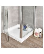 KARTELL Kartell Klassik Rectangular Shower Tray - 1000mm x 800mm - White