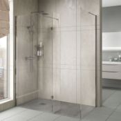 Cassellie Marna Wetroom Screen Panel 800mm x 1850mm High