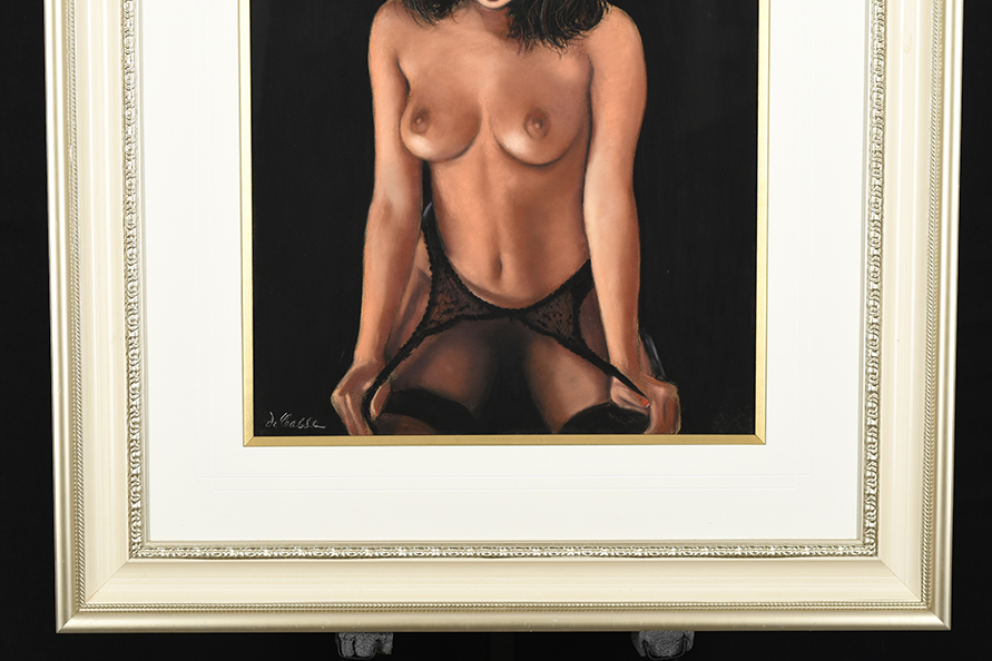 Nude Study Painting by De Casse - Image 7 of 8