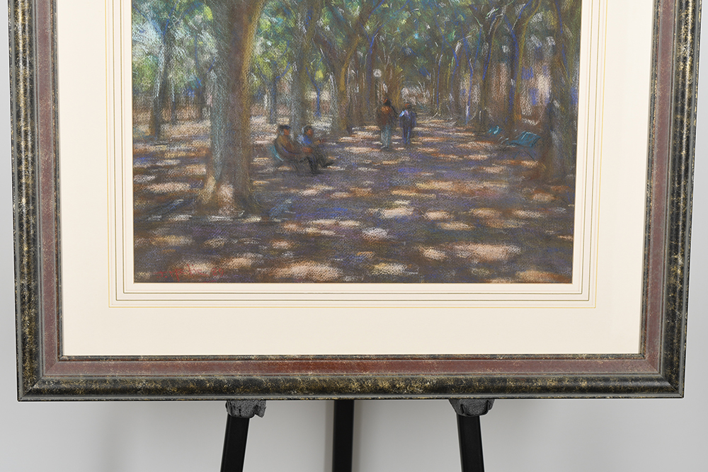 Original Early Pastel Painting by British Artist John Mackie - Image 6 of 7