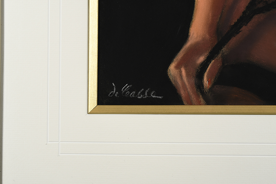 Nude Study Painting by De Casse - Image 3 of 8