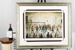 Limited Edition by L.S. Lowry "The Football Match"