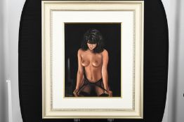 Nude Study Painting by De Casse