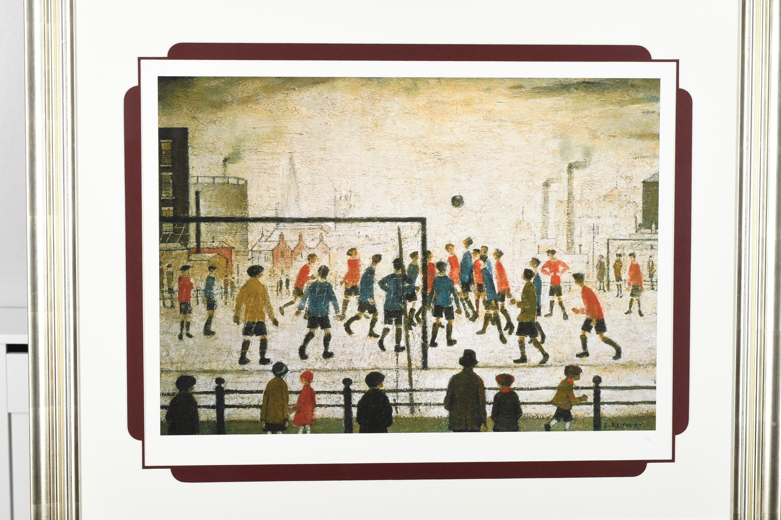 Limited Edition by L.S. Lowry "The Football Match" - Image 10 of 10