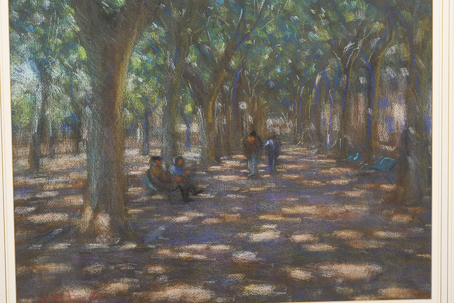 Original Early Pastel Painting by British Artist John Mackie - Image 2 of 7