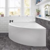 New (Sv74) Twyford's 1200x1200 mm Corner Bath. Panel Not Included. Supplied With A Acrylic Bath ...