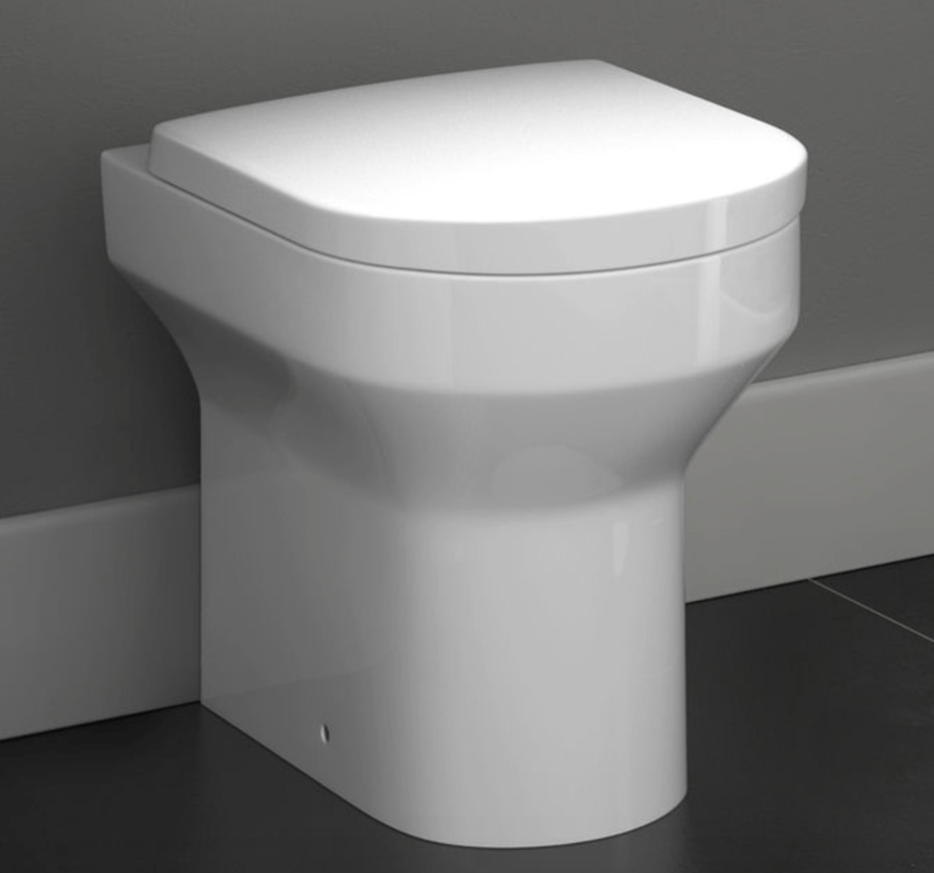 New Boxed 1200mm Alexis White Gloss Left Hand Vanity Unit Florence Pan. RRP £999.99.Contempora... - Image 3 of 4