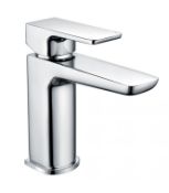 New (G55) Synergy Studio D Chrome Basin Mixer. Clean, Straight Lines, Uncluttered Spaces. Embra...