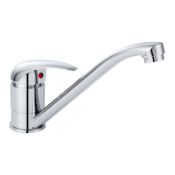 New (J50) Signature Single Lever Kitchen Sink Mixer Tap - Chrome. Swivel Spout This Tap Requir
