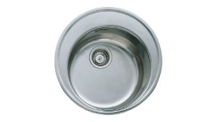 New (G54) Teka 10111004 Sink. Sink Stainless Steel Centroval Model From Teka. Stainless Steel ...