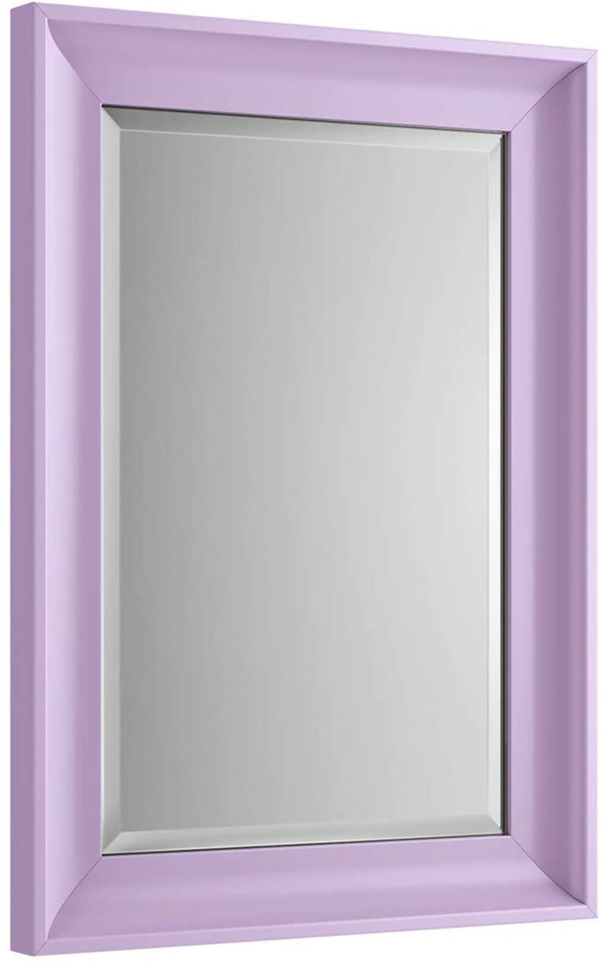 New 700x500mm Melbourne Purple Framed Mirror. RRP £209.99. Ml8019 Adds A Funky, Stylish Look T...