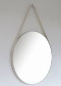 New (J85) 600x900mm Strap Hanging Mirror. A Mirror Is A Practical And Necessary Accessory In A...