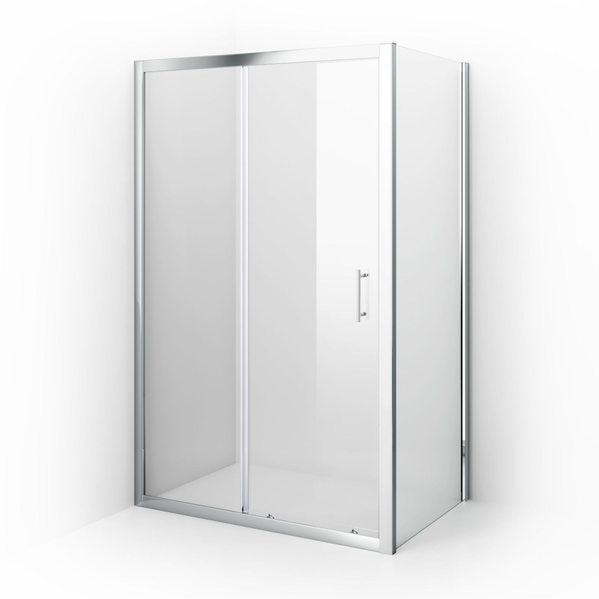 New Twyford 1200x900mm - 6mm - Elements Sliding Door Shower Enclosure. RRP £549.99.6mm Safety... - Image 3 of 3