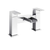 New & Boxed Niagra Waterfall Bath Mixer Taps. Tb3108. Chrome Plated Solid Brass 1/4 Turn Soli...