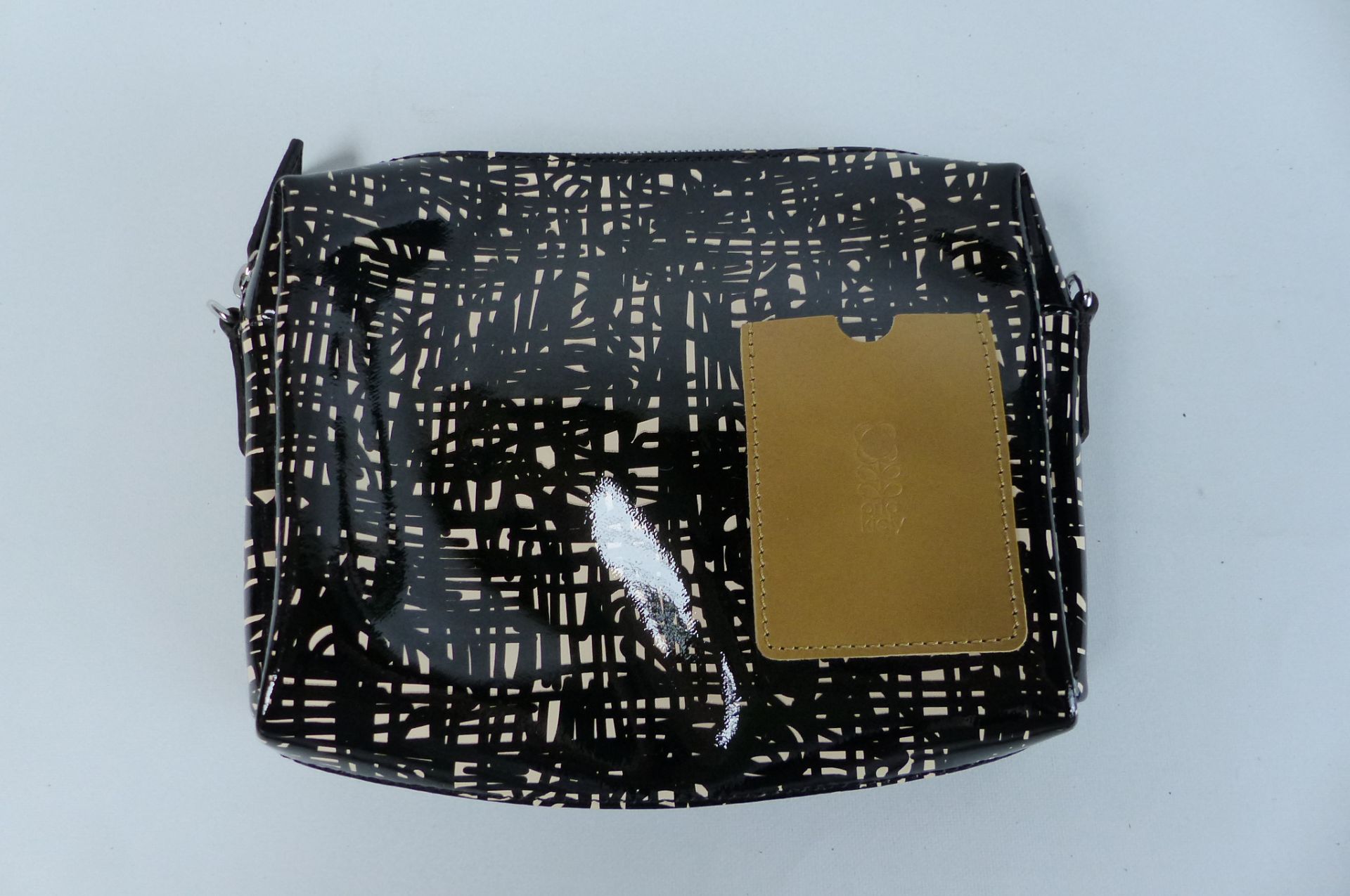 Orla Kiely Textured Leather cross body bag - Image 2 of 2