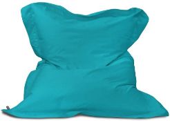 Rucomfy Junior Squashy Squarbie Indoor/ Outdoor Bean Bag Turquoise