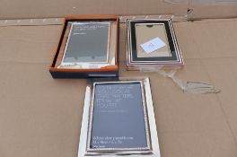 3 Picture frames Vera Wang & John Lewis