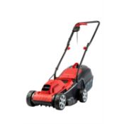 (P6) 1x Sovereign 32cm 1200W Electric Rotary Lawn Mower RRP £50. New, Sealed Unit, With Box Damage.