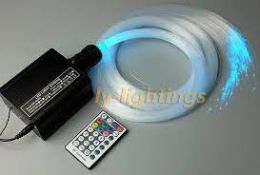 (3F) Fibre Optic / LED Lighting Lot. To Include 1x Optic Lighting InFloor Fibre Optic Lighting Kit.