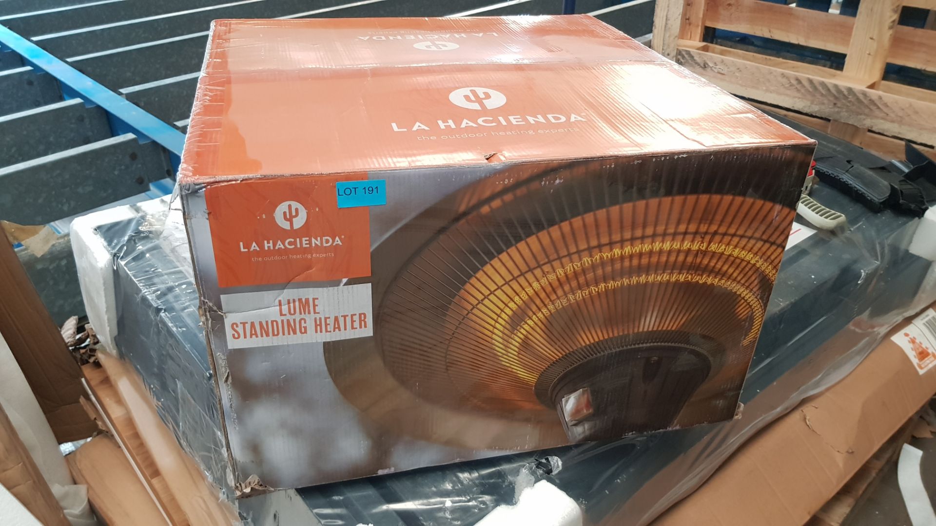 (P6) 1x La Hacienda Lume Standing Heater RRP £99.99 3 Heater Settings: 900W, 1200W & 2100W (H205x - Image 3 of 4