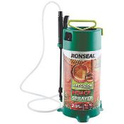 (3B) Gardening Lot – Contents Of Shelf. To Inc 3x Ronseal Precision Finish Fence Sprayer. Mixed Unw