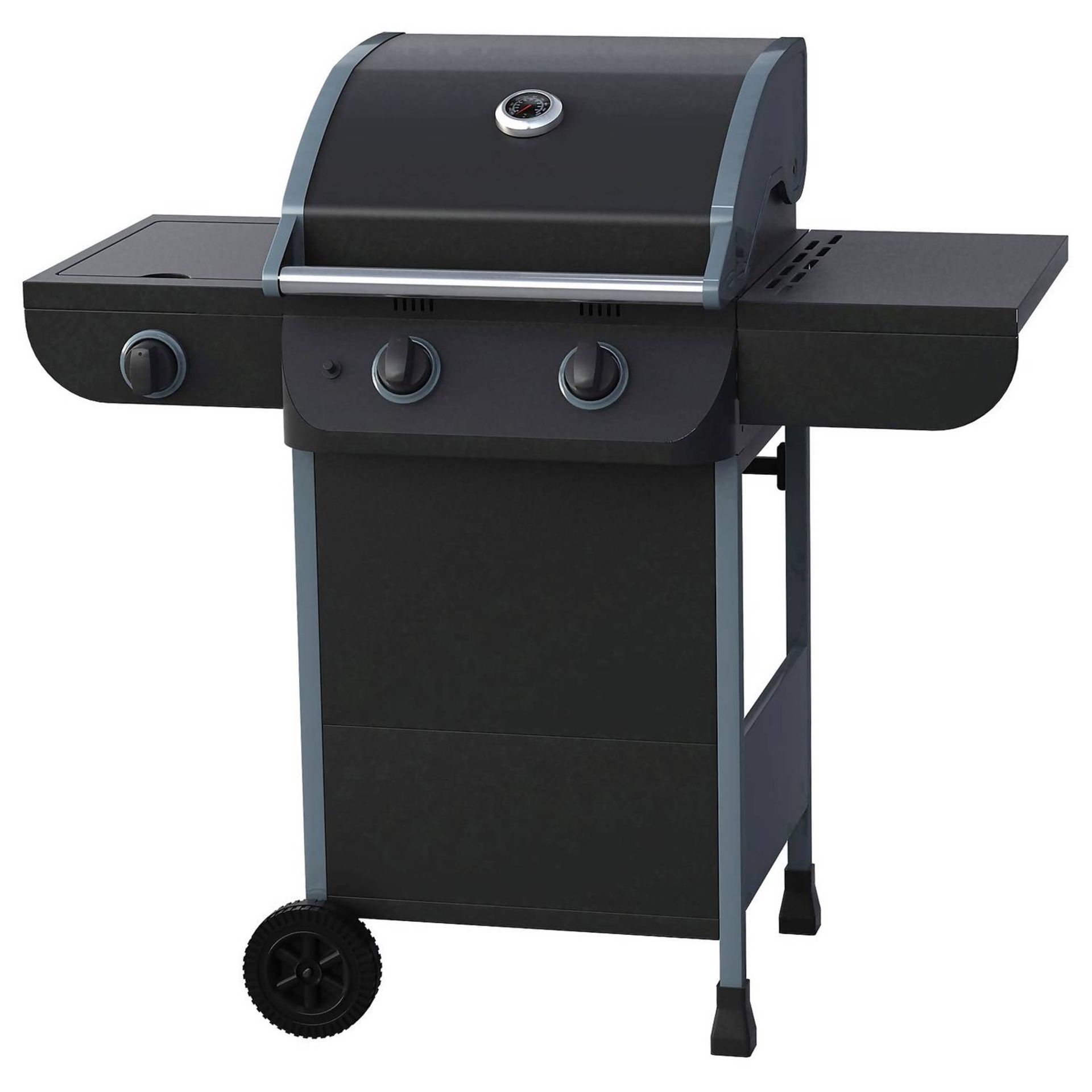(P3) 1x Texas Nimbus 2 Burner Gas BBQ. Item Appears As New, In Original Packaging With Fixings See - Image 2 of 4