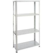 (3A) 3x Handy Storage Storage Unit Metal 4 Shelf (H1370x W710x D305mm)