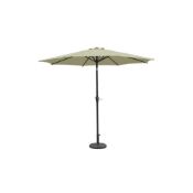 (1P) 3x Parasol. 2x 2.7M Crank & Tilt (1x Natural, 1x Light Grey). 1x Rowly Natural Parasol.