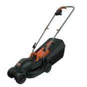 (P5) 1x Black & Decker 32cm 1000W Corded Lawn Mower. Contents Appear Clean, Unused. (Please Note –