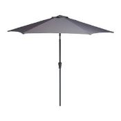 (2O) 6x Mixed Size / Style Parasols Heads. (Please Note Only Black Parasol Has Lower Base Pole – Al