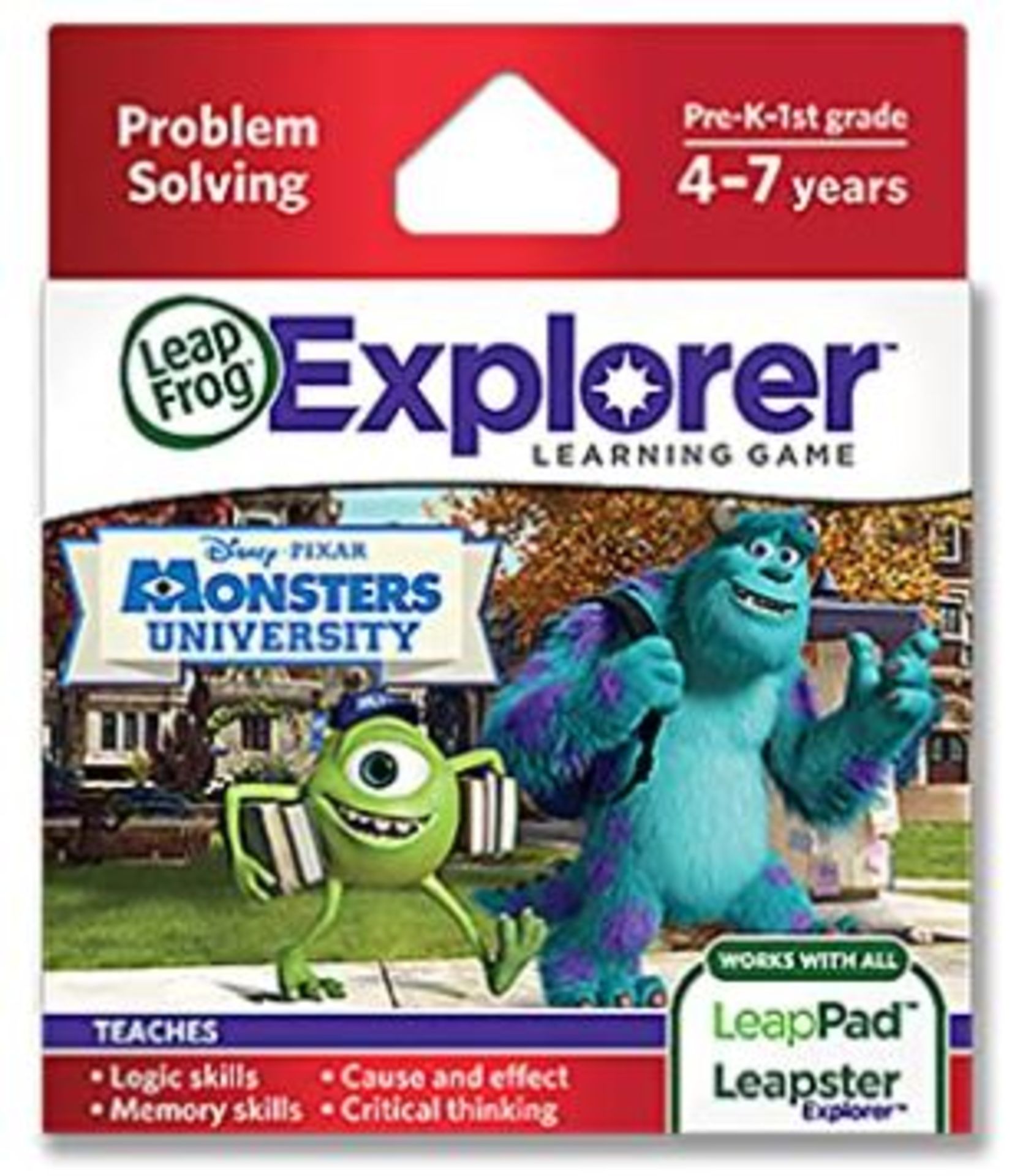 (13A) 16x Leap Frog Explorer Learning Game RRP £12 Each. Pre K 1st Grade Problem Solving Disney Pix