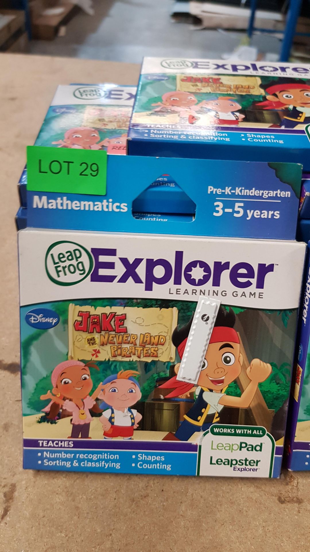(13A) 19x Leap Frog Explorer Learning Game RRP £12 Each. Pre K Kindergarten Mathematics Disney Jake - Image 3 of 4