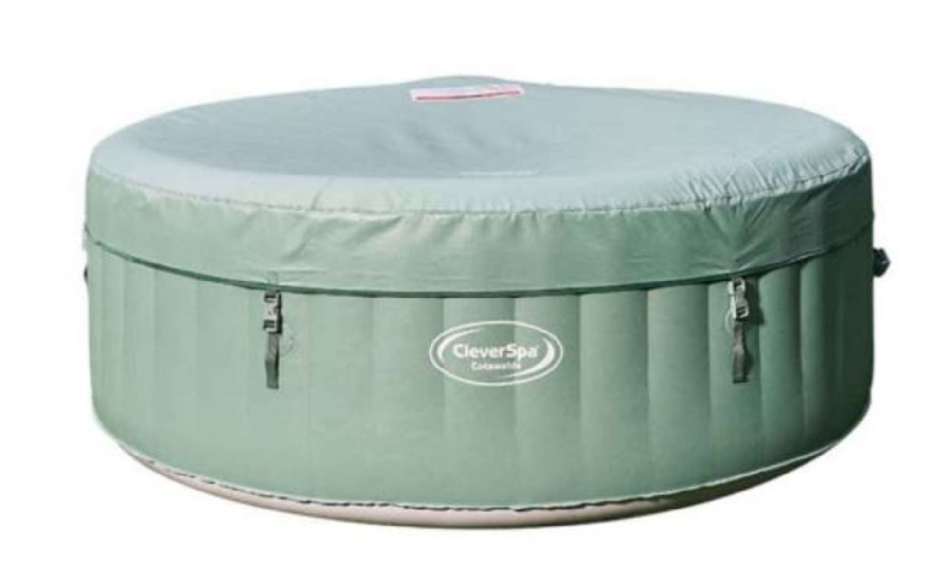 1x CleverSpa Cotswolds RRP £350. 4 Person Hot Tub. Unit Powers On And Inflates. Lot Includes Lid, - Image 3 of 12