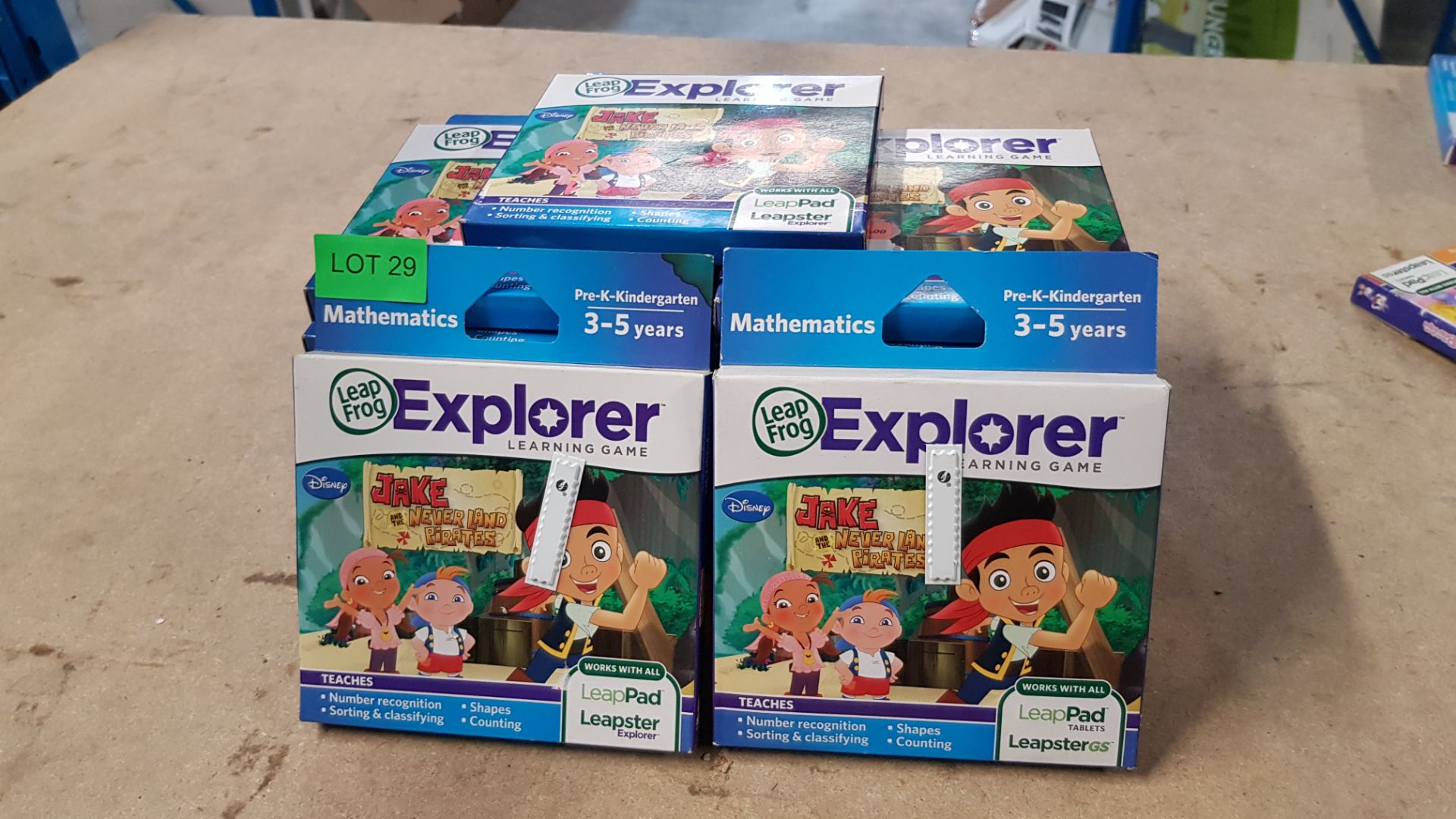 (13A) 19x Leap Frog Explorer Learning Game RRP £12 Each. Pre K Kindergarten Mathematics Disney Jake - Image 2 of 4