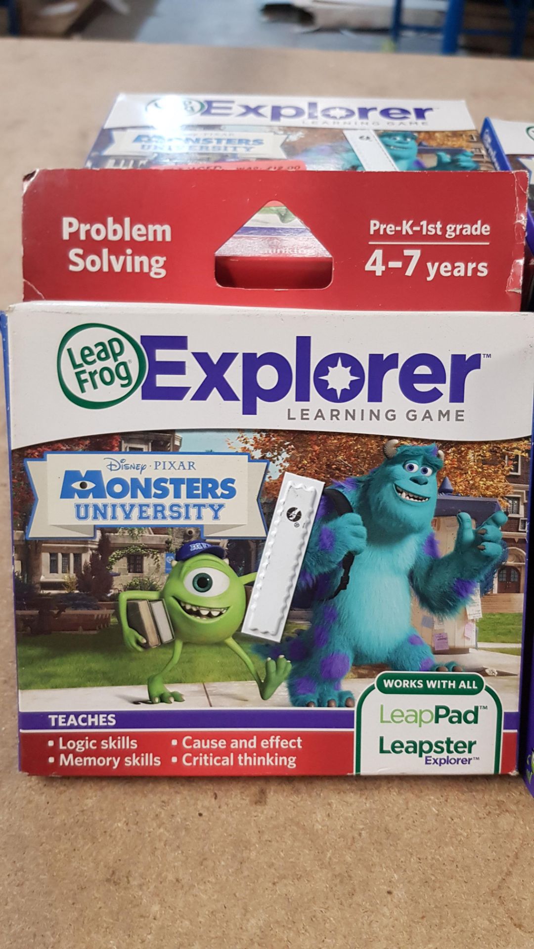 (13A) 16x Leap Frog Explorer Learning Game RRP £12 Each. Pre K 1st Grade Problem Solving Disney Pix - Image 3 of 4