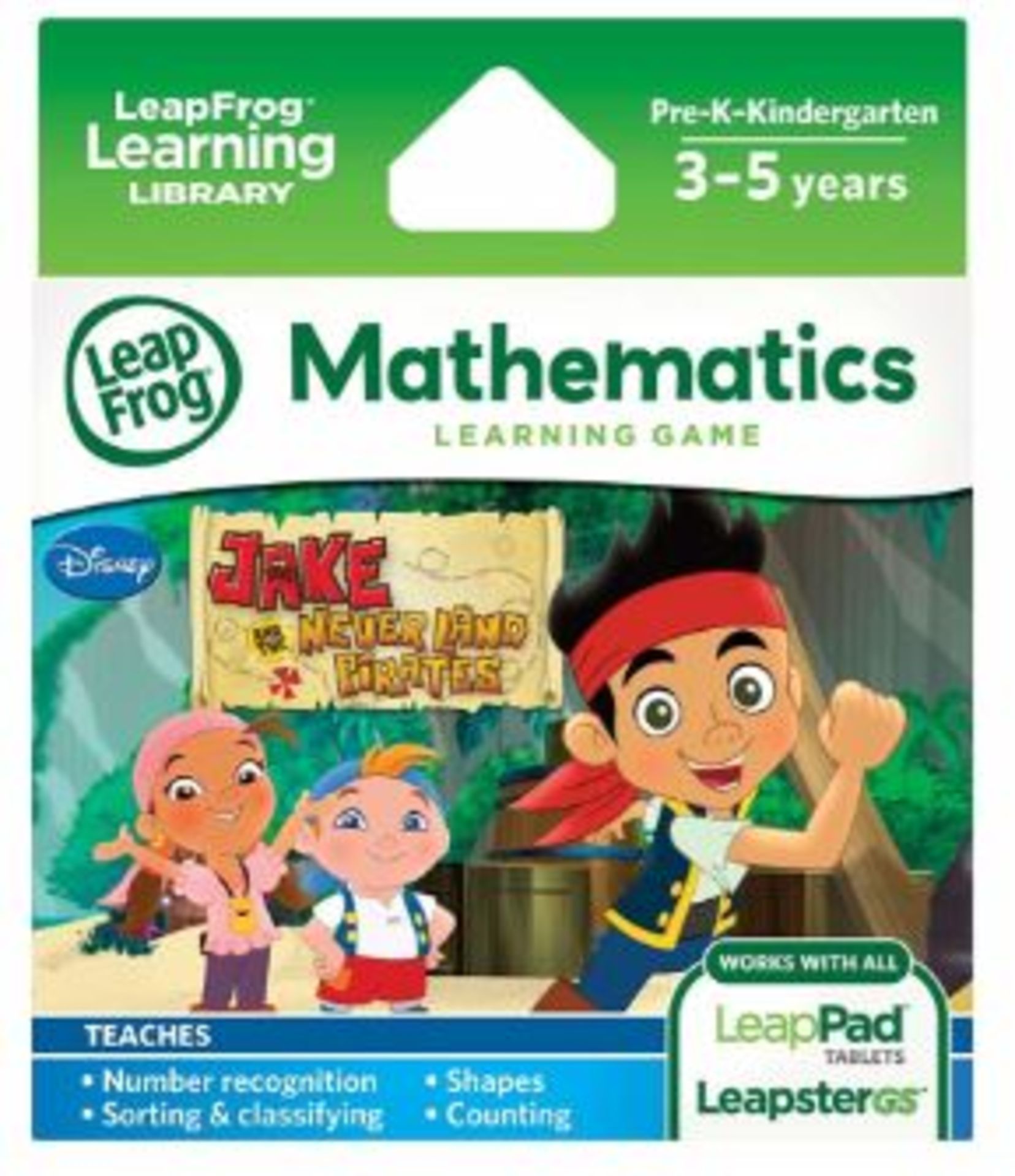 (13A) 19x Leap Frog Explorer Learning Game RRP £12 Each. Pre K Kindergarten Mathematics Disney Jake