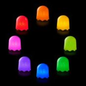 (14F) 5x Pac Man Colour Changing Sound Effect Ghost Lamp. (All With RTM Sticker).