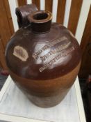 Vintage Distillers stoneware jug/bottle