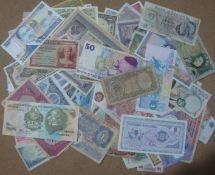Collection Of Over 100 Banknotes