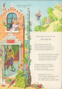 Rare 1954 Guinness Illustration "The Bottle Balloon" & "Progress"