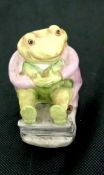 Scarce Beswick Beatrix Potter Figure 'Mr Jackson' BP3A, Issued 1974 Only.