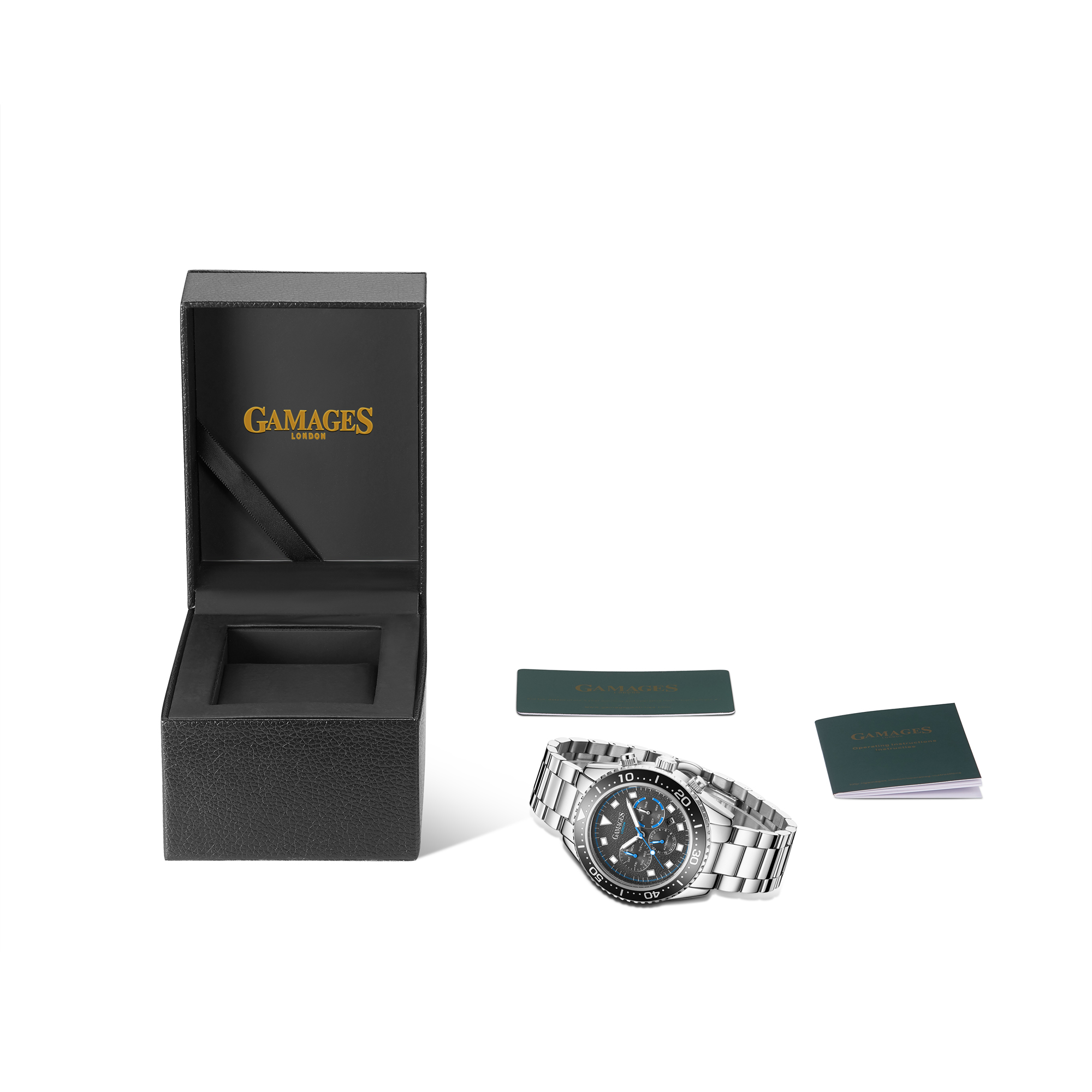 Ltd Edition Hand Assembled Gamages Allure Automatic Steel – 5 Year Warranty & Free Delivery - Image 2 of 4