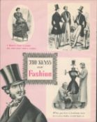 1951 Guinness Double Page Illustration "The Glass Of Fashion"