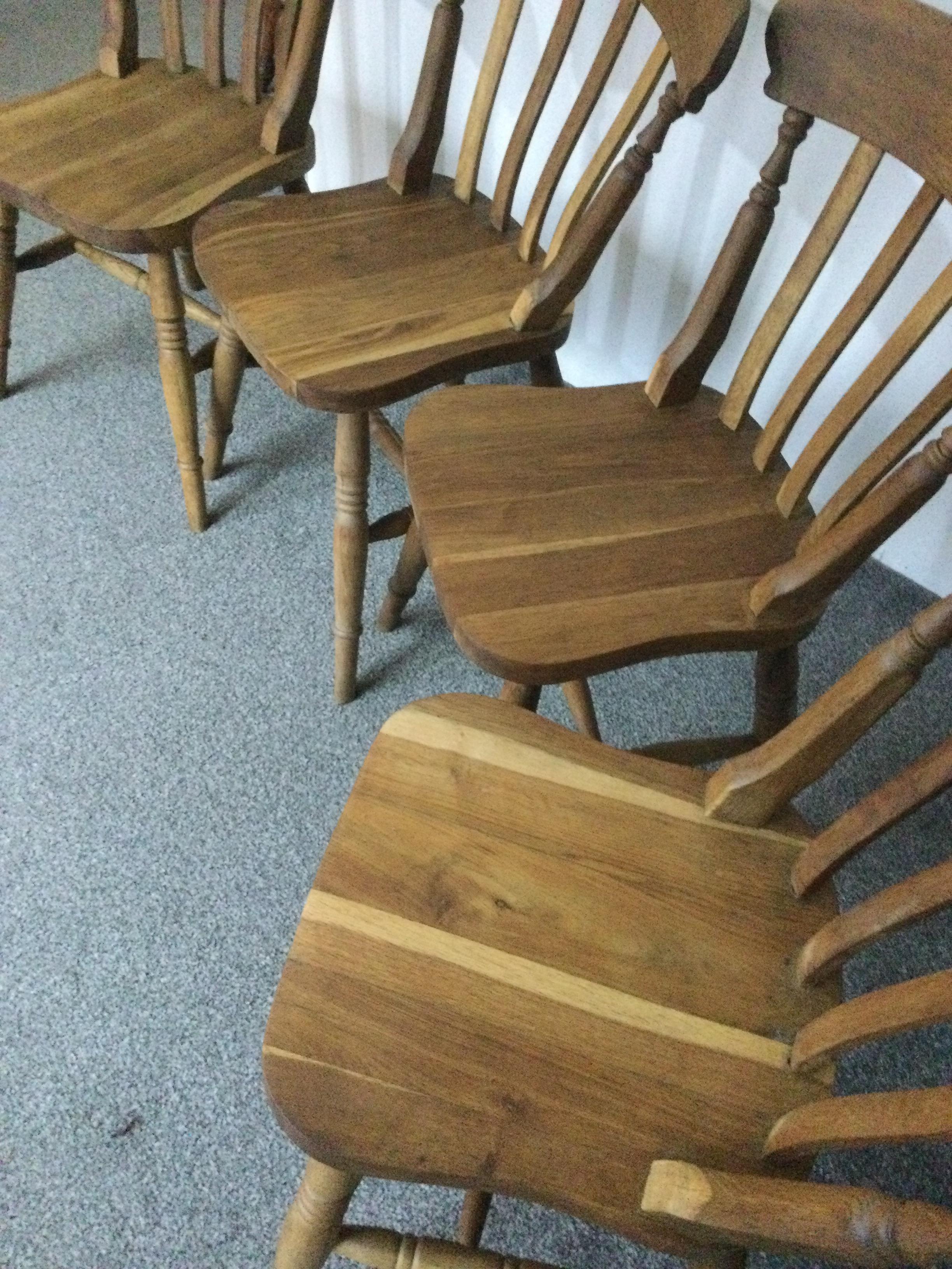 Vintage Oak dining chairs